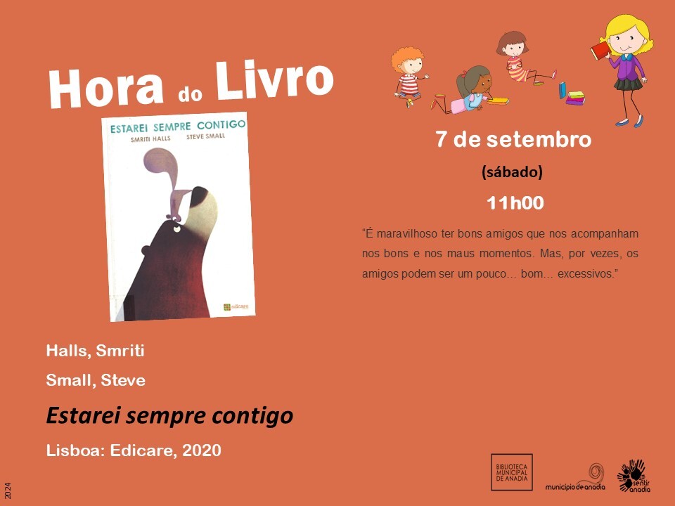 Hora do Livro: "Estarei sempre contigo"