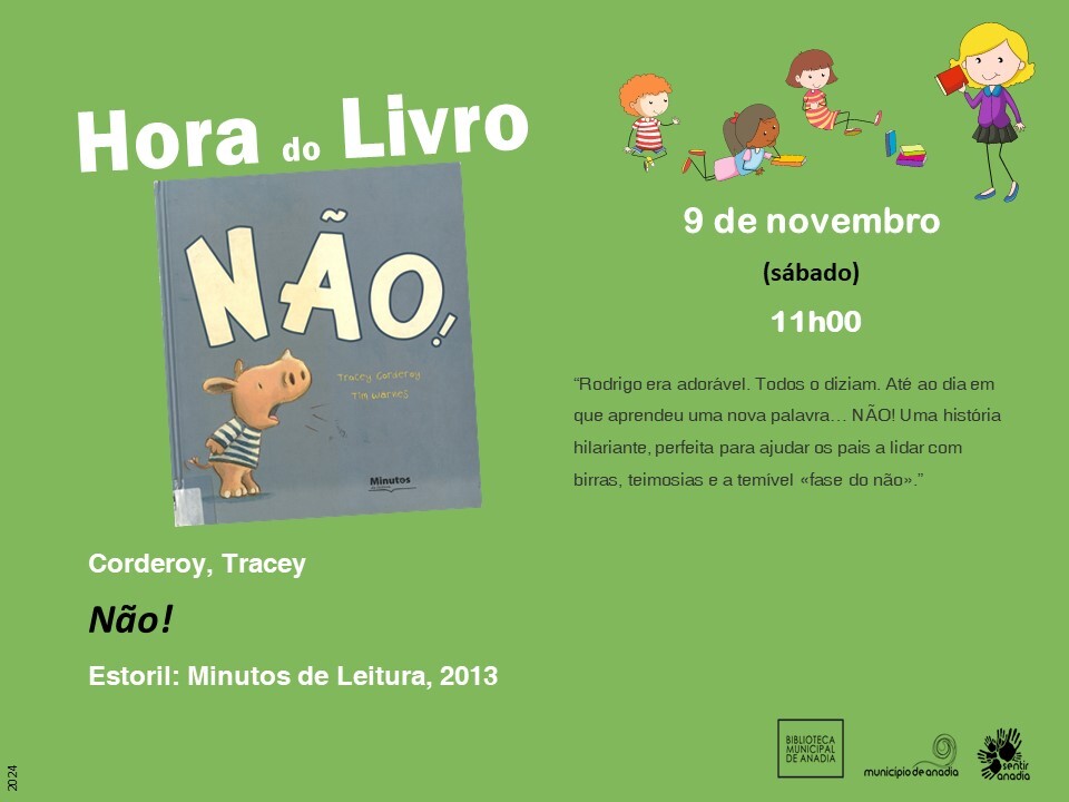 Hora do Livro: "Não!"  