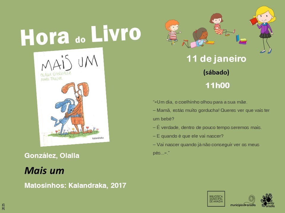 Hora do Livro: "Mais um"  