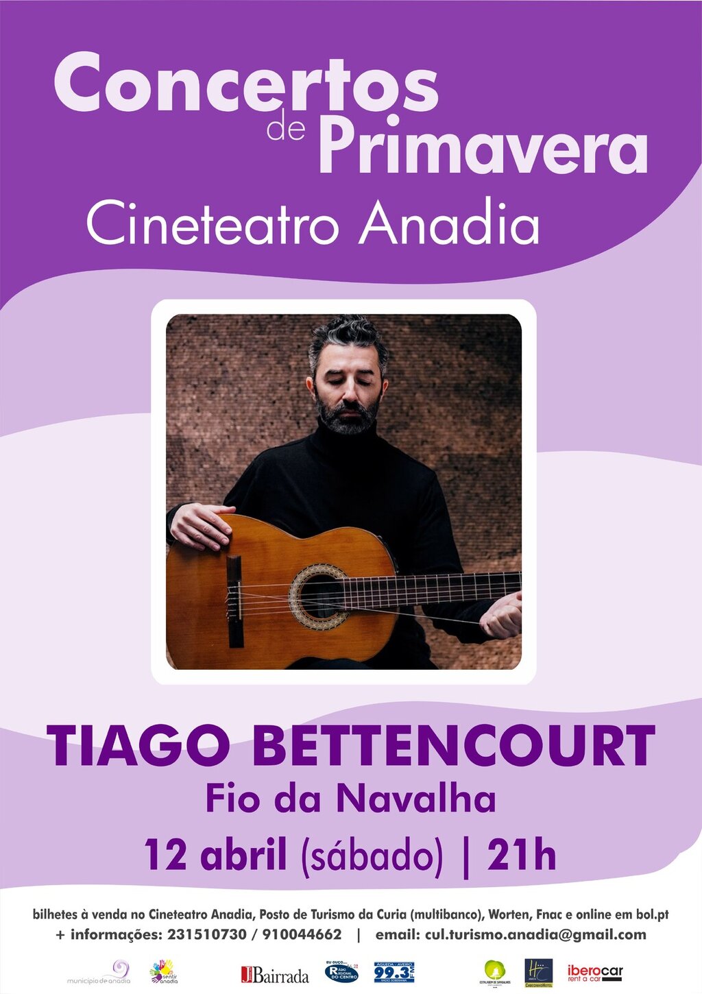 Tiago Bettencourt - Concertos de Primavera