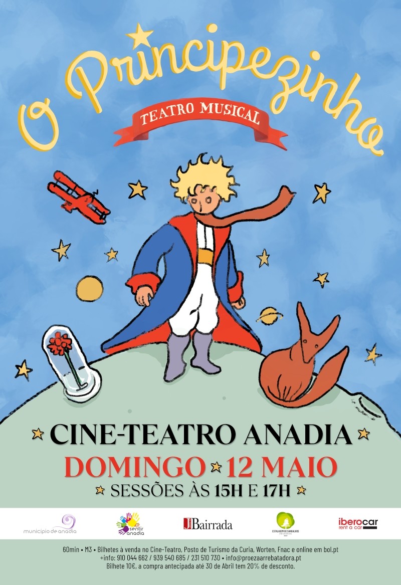 Cineteatro Anadia recebe "O Principezinho"