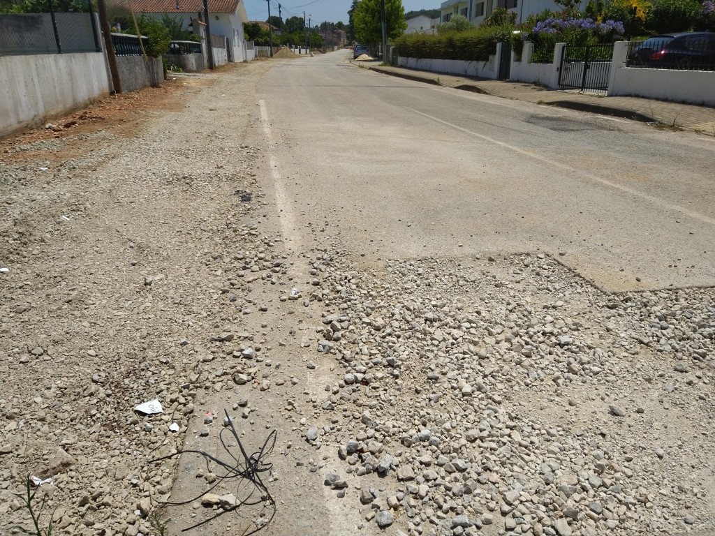 Requalificação urbana de ruas na Póvoa do Pereiro